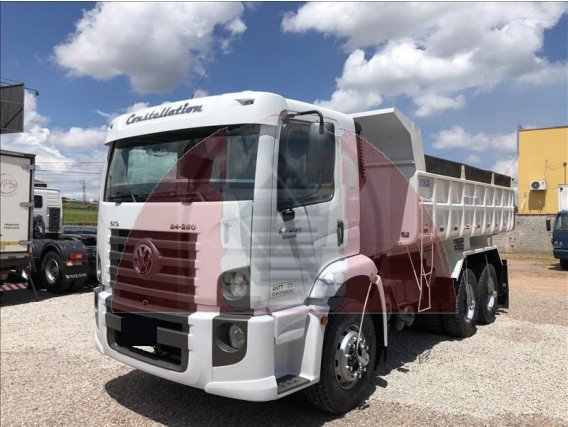 Volkswagen 24-250E Constellation - 6x2 - 2007 - Caçamba Basculante 